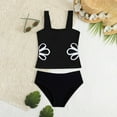thumbnail image 4 of Girls Swimwear Two Piece Bikini Set High Waisted Sporty Bathing Suit for Teens 8-12 Years Summer Pool Beach Outfit, 4 of 4