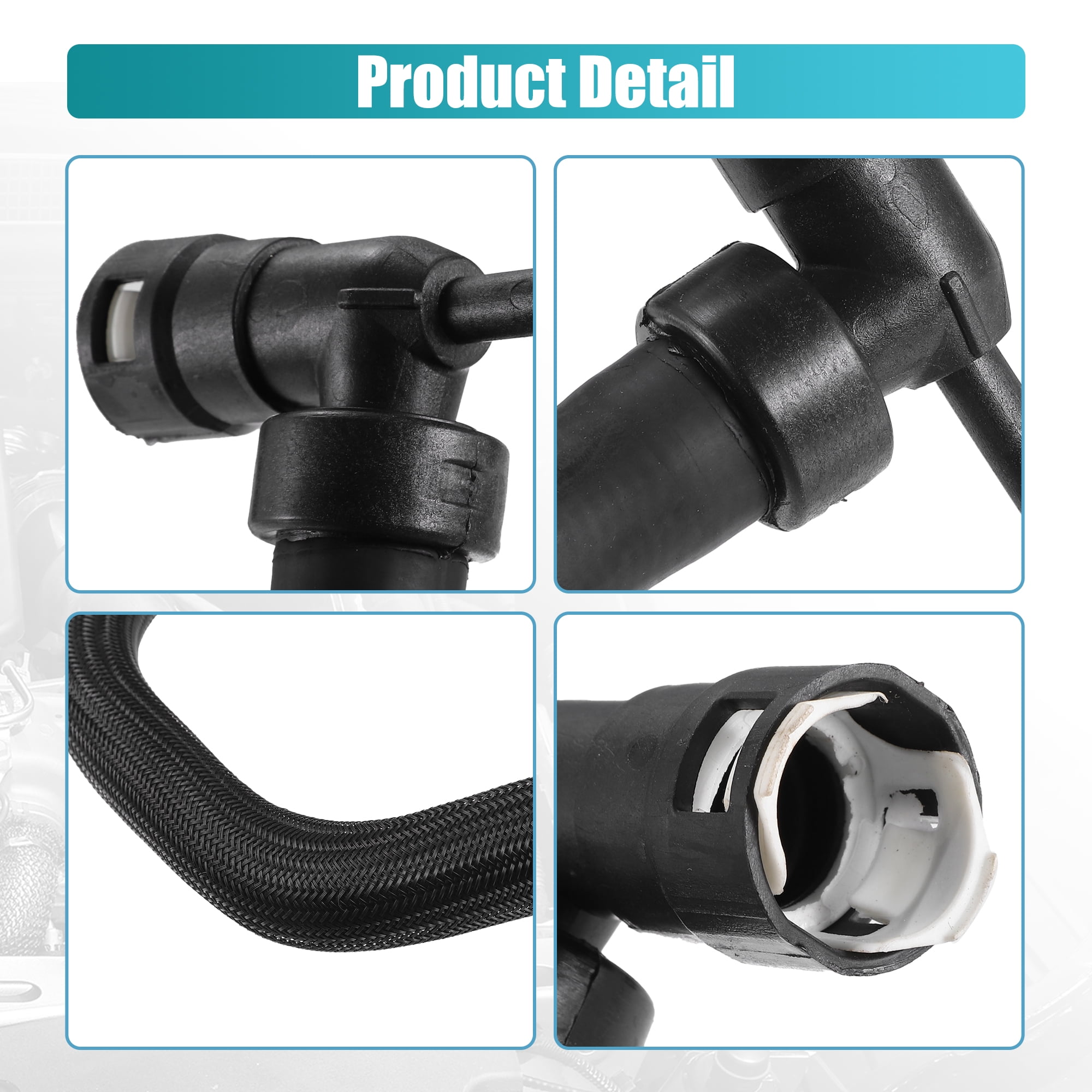 Unique Bargains HVAC Heater Hose Assembly for for Ford Super Duty 2011-2014 6.7L