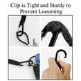 thumbnail image 5 of SEIWEI Paracord Keychain Carabiner Clip D-Ring Lanyard Hanger Hook Key Cord Chain Aluminum Carabiner Buckle 16 Colors, 5 of 8