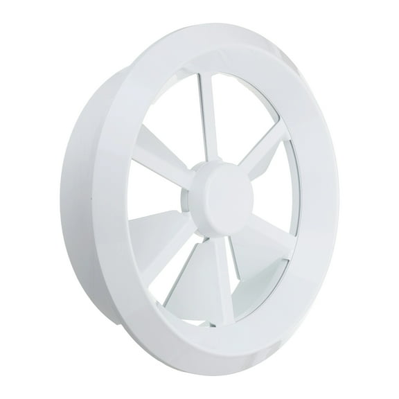 Uxcell 12 Inch Round Rotating Air Vent, Ceiling Diffuser Grill Cover