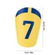 thumbnail image 2 of Espinillera de fútbol 1 par Protector de pierna ligero y resistente al desgaste (XS) Amarillo, 2 of 5
