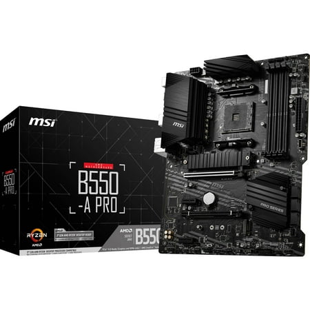 MSI B550-A PRO Series AMD AM4 DDR4 Desktop Motherboard