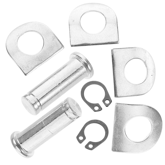 HIAKDOFT 1Set Motorbike Rear Foot Pegs Mounting Pins Kit Compatible With Improved Support Silver