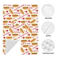 thumbnail image 4 of Car Seat Cover Baby, Hot Dog Lover Print Baby Car Seat Cover for Baby Boys Girls Newborn , Infant Car Seat Canopy Cover Nursing Breastfeeding Cover Warm Blanket, 4 of 7