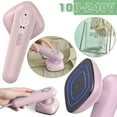thumbnail image 1 of QJUHUNG Mini Iron for Clothes Handheld Portable Travel Iron Dual Voltage Small Craft Iron Non Stick Ceramic Soleplate Micro Iron Machine Heat Press for Sewing Quilting Heat Transfer Crafting, 1 of 1