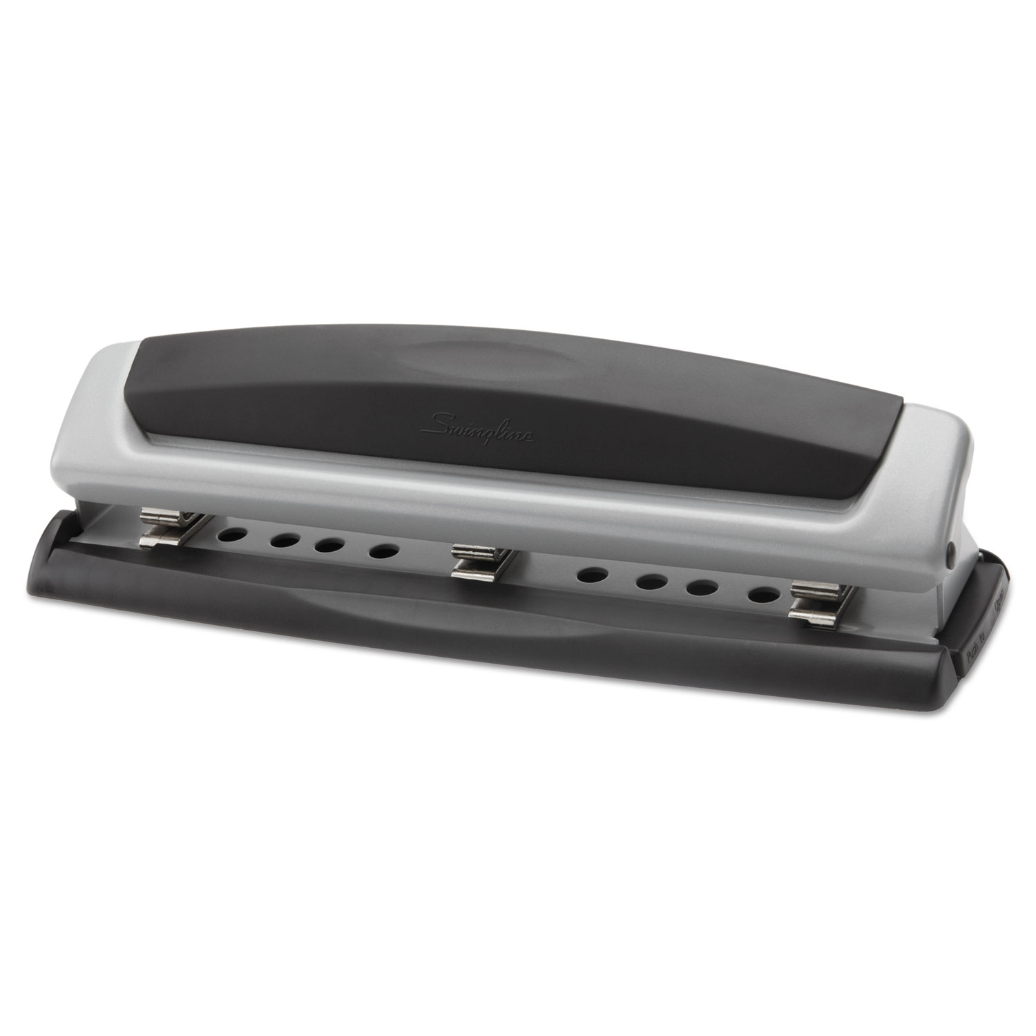 Acco10-Sheet Precision Pro Desktop Two-to-three-hole Punch, 9/32" Holes