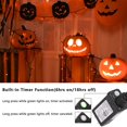 thumbnail image 4 of Orange Purple Halloween Lights 100FT 300 LED String Lights 8 Modes Timer Function Plug-in Halloween Twinkle Lights Connectable Waterproof Indoor Outdoor for Home Garden  Holiday Decor, 4 of 13