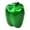 Green, variant on Eqslft 1pcs Plastic Vegetable Storage Box, Kitchen Crisper Containers with Fun Onion Avocado Tomato Prints Fresh Storage for Refrigerator Compact and Easy clean Design(Bell Peppers)