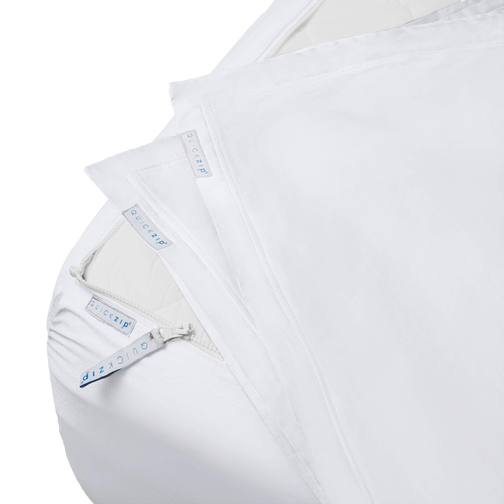 Fitted sheet with zipper blanket sale