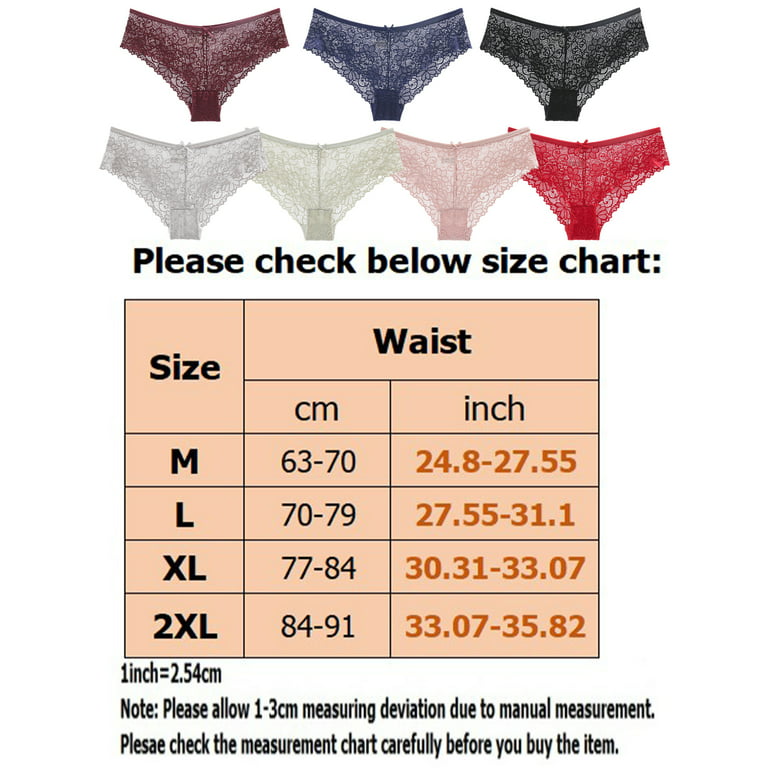 3PCS/Pack Women Elastic Lace Girl Briefs Transparent Panties Sexy Female  Summer Breathable Underwear
