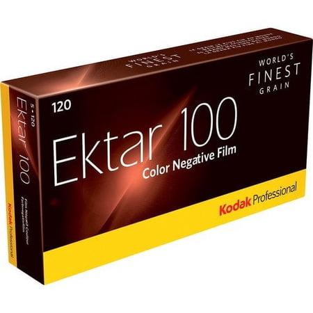 Kodak カラーネガフィルム エクター100 120 5本パック 8314098
