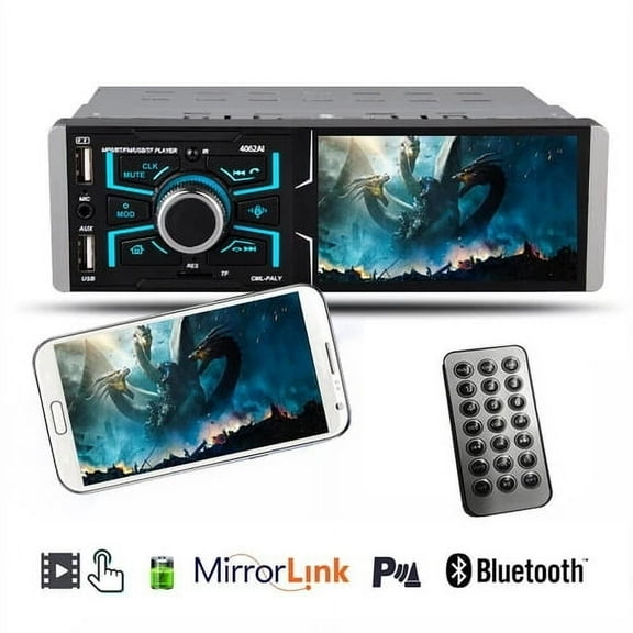 Touch screen 4.1 inch Bluetooth  Car Stereo RM MP5 Car Player FM Radio AUX input USB/TF card Car Audio