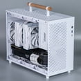 thumbnail image 4 of Amdohai Portable Computer Case Cold Rolled Shell PC Gaming Case Desktop PC Case 360mm Graphics Card ITX MATX Motherboard ATX Power Supply, 4 of 9