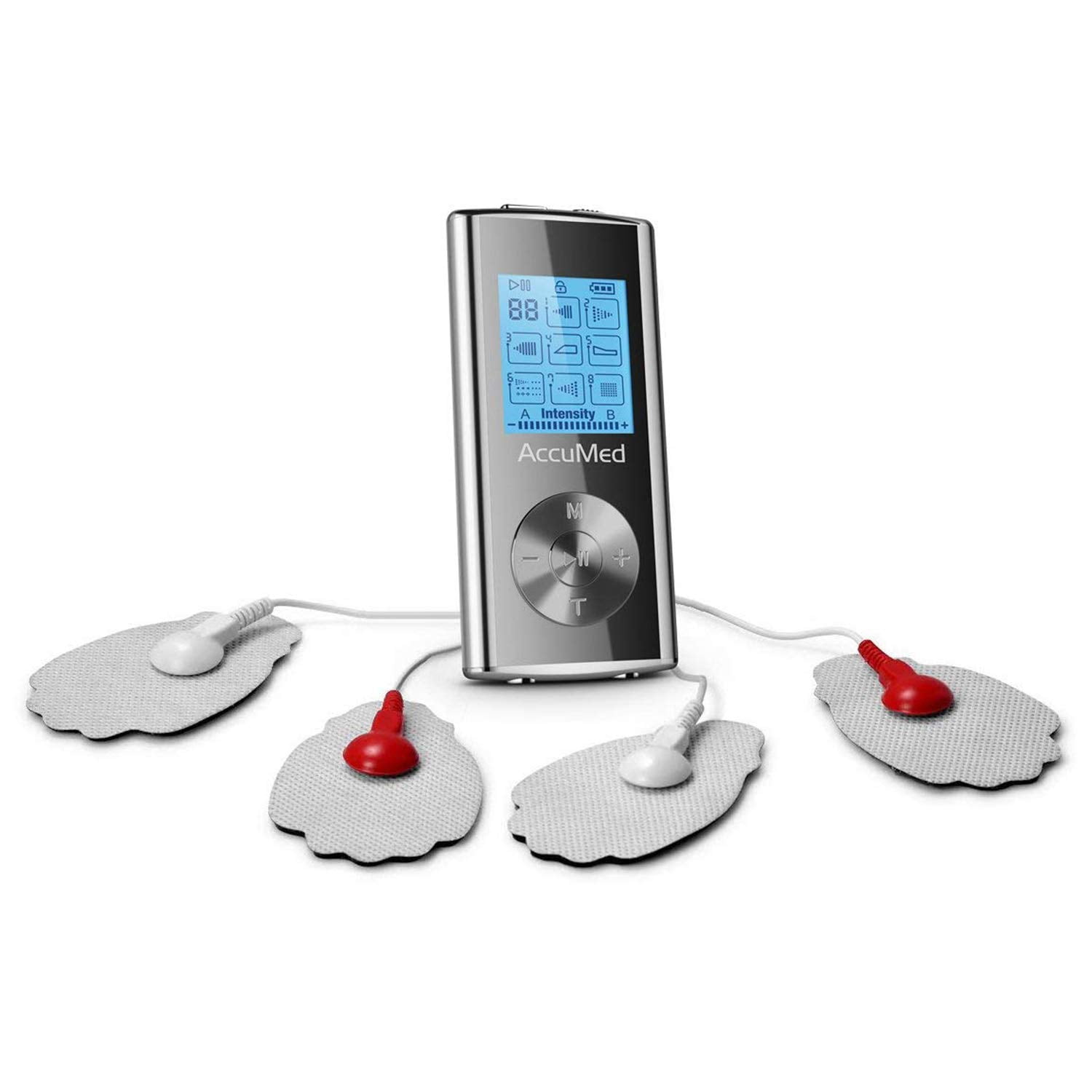 Accumed Rechargeable Tens Unit Muscle Stimulator Ems Electronic Pulse