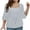 Gray, variant on GigrtiJin Square Neck Blouses for Women Fake Two Piece Long Sleeve Sweaters Spring Trendy Solid Color Tops Clothes