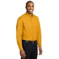 thumbnail image 4 of Port Authority Extended Size Long Sleeve Easy Care Shirt-7XL (Athletic Gold/Light Stone), 4 of 6