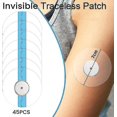 thumbnail image 3 of 10-50PACK Libre 3 Sensor Cover, Waterproof Freestyle Adhesive Patch, Clear, 3 of 5