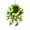 Yellow, variant on Twfbrm Artificial Hanging Flowers, 25.6" Realistic Morning Glory with Green Leaves, UV Resistant Look Real Faux Silk Petunias Flowers Garland Spring Decorations for Porch Wedding Party