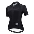 thumbnail image 5 of 2023 Jersey de ciclismo para mujer, uniforme de ciclismo de montaña, camiseta de bicicleta, ropa de montar, ropa de verano para mujer, ropa de ciclista para mujer, negro y rosa, 5 of 5