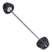 Sorven Motorcycle Axle Front Axle Slider, Black Wheel Crash Protector Replacement for K1200 GT 2006-2014 for Motorcycle Modification
