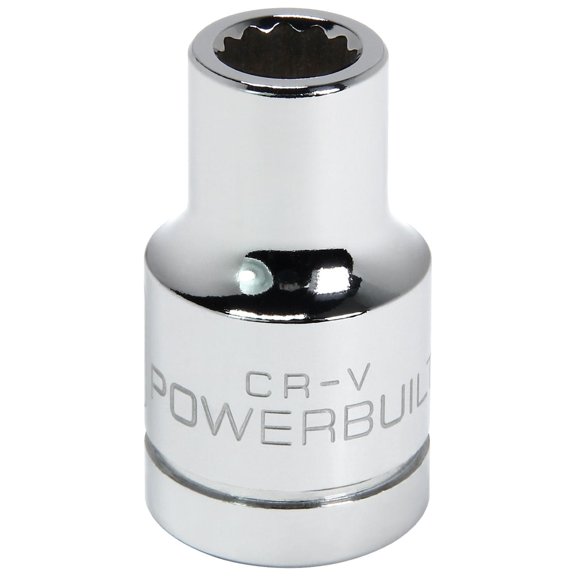 Powerbuilt 1/2 Inch Drive x 14 MM 6 Point Deep Impact Socket - 647183