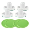 thumbnail image 1 of 1 Set of Portable Hockey Pucks Kit Small Ice Hockey Pushers for Tabletop Hockey Game Plastic Ice Hockey Puck and Hockey Pushers Set for Desktop Ice Hockey, 1 of 9