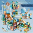 thumbnail image 1 of Track Magnetic Pieces Magnetic Building Blocks Children's Magnetic Toys Strong Magnet Magnetic Color Window Pieces Assembled Variable Magnetic Rods, 1 of 2