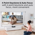 thumbnail image 4 of Yinzam H2 Triple Laser Projector | 1500 ANS Lumens 1080P Native| Ultra Short Throw | Auto Focus & 4D Keystone | GTV OS | Dolby Audio | Home Theater & Outdoor Travel, 4 of 12