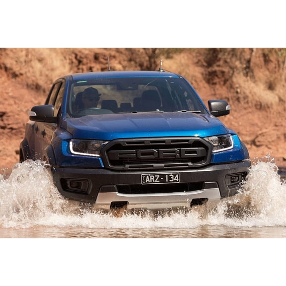 Ford Ranger Raptor Off-Road SUV Design Car Wall Art Home Decor - 12x18 Inch Laminated Poster - Stunning Detail and Bold Colors