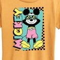 thumbnail image 3 of Disney - Mickey Sunbathe - Women's Short Sleeve Graphic T-Shirt, 3 of 6