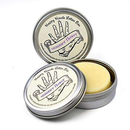 Seattle Sundries Lavender & Ylang Ylang Natural Solid Lotion Bars With Beeswax & Shea Butter 2X (1.15Oz) In Travel Tns Moisturize & Protect Skin - Lotion Set For Women From