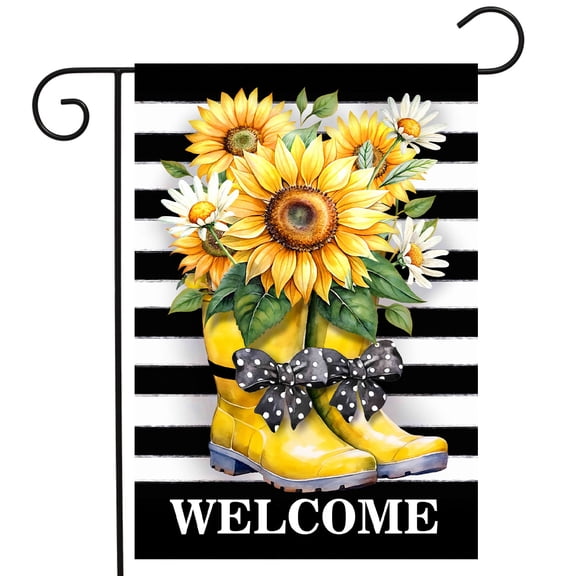 Briarwood Lane Spring Garden Flag 12x18 For Outdoor April Showers For Spring Garden Flag Flags For Outside