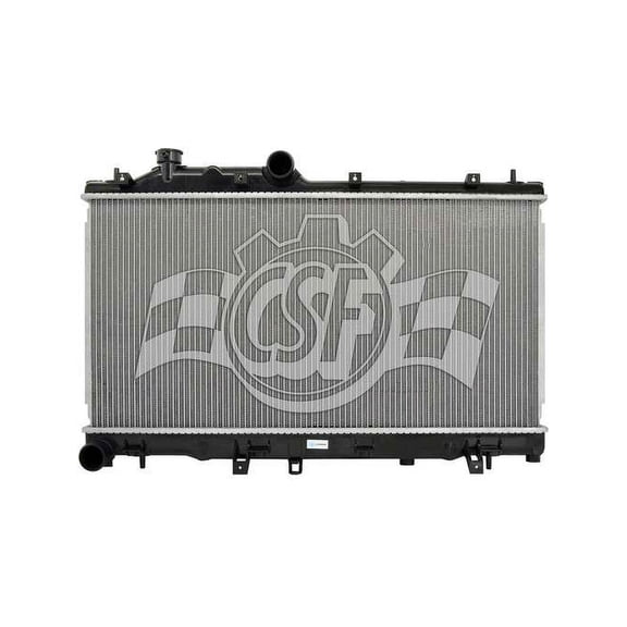 CSF 3696 1 Row Plastic Tank Aluminum Core Radiator