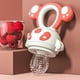 thumbnail image 3 of 4xBaby Food Feeder Chupete Reutilizable Mordedor Chupete Recién Nacido Rojo, 3 of 7
