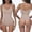 Z-E, variant on Chuancc Body Shaper Plus Size Corset For Women Tummy Post Body Shaper Butt Shapers Women's Bodysuit Girdles Full Body Shapewear For Women Beige L