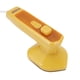 thumbnail image 2 of Microplancha de vapor de mano, ligera, portátil, miniplancha de vapor, enchufe europeo de 220V para el hogar, viaje, dormitorio, amarillo, 2 of 10