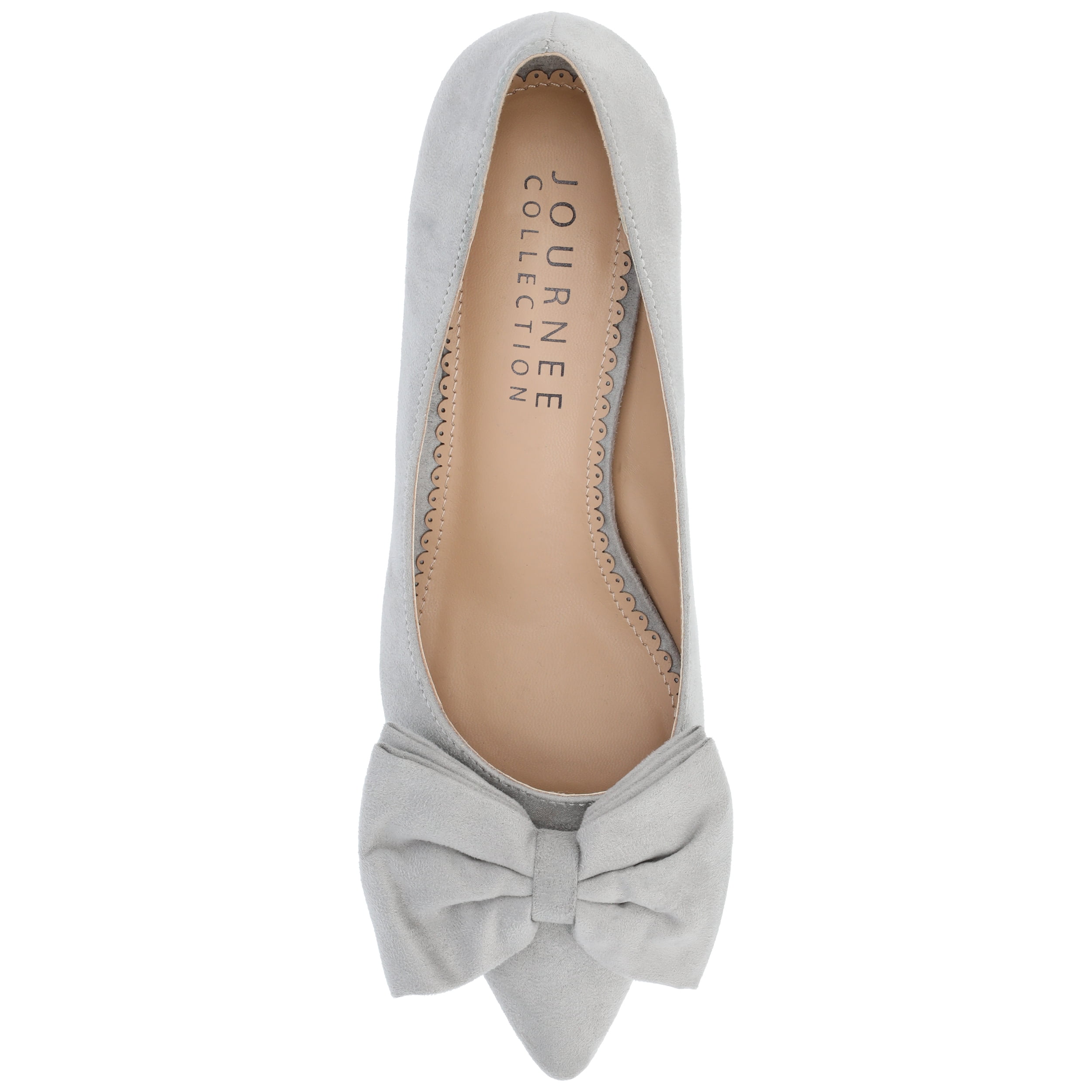 Journee Womens Orana Pointed Toe Kitten Heel Pumps, Widths Available