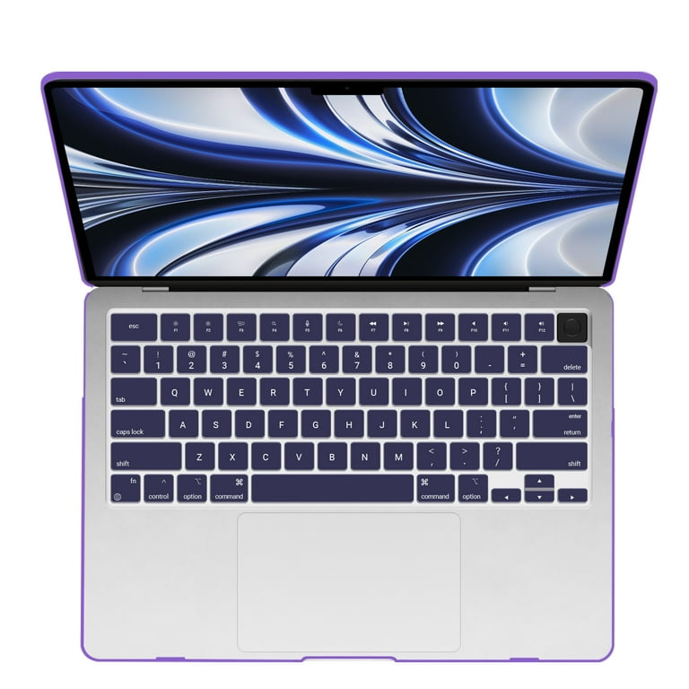 iBenzer Compatible with 2024 2023 2022 MacBook Air 13 inch Case M3