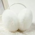 thumbnail image 2 of Prolriy Ear Muffs for Winter Women Wear Earmuffs After Winter Winter Warm Earmuffs for Women Winter for Women Warm Earmuffs for Men Ear Warmers White, 2 of 4