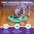 thumbnail image 2 of Outward Hound by Nina Ottosson Puppy Hide N' Slide Treat Puzzle Enrichment Dog Toy, Green, 2 of 4