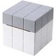 thumbnail image 2 of Elegante soporte para caja de pañuelos en forma de cubo, caja de pañuelos decorativa para tocador, tocador, mesita de noche, mesa, encimera, hogar, oficina, coche, 2 of 5