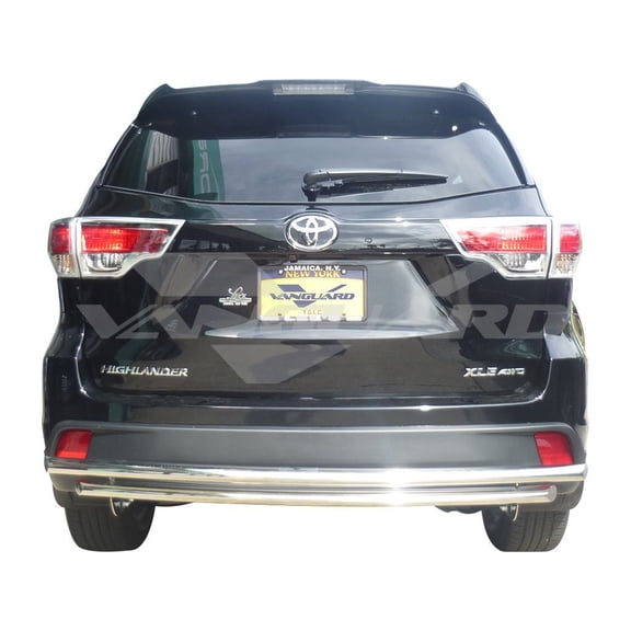 VGRBG-0779-1122SS Stainless Steel Double Layer Style Rear Bumper Guard