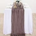 thumbnail image 7 of Pleated Gauze Table Flag - 90x180cm Rustic Wedding Party Decoration, Lightweight & Reusable, Elegant Draped Tablecloth for Banquets, Receptions, Home Decor, 7 of 7
