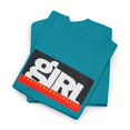 thumbnail image 3 of Girl Rising 90s 00s Carroll Howard Skate Vintage Classic TShirt Print - Tropical Blue / 4XL, 3 of 5