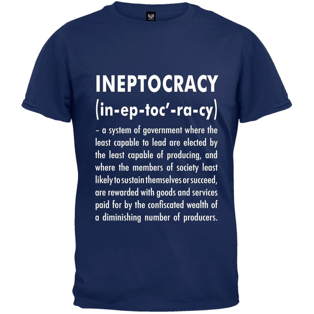 Ineptocracy Definition Royal Adult Long Sleeve T-Shirt 