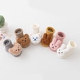 thumbnail image 4 of Baby Cartoon Bear/Rabbits Socks Antiskid Soles Socks Breathable Firstwalker Socks Winter Warm Socks 0-3 Baby Accessories, 4 of 8
