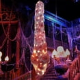 thumbnail image 2 of Decoración de Horror para Halloween, colgante con luces y arañas, 59in, terrorífico, patio al aire libre, accesorios de decoración de Casa Encantada, 2 of 4