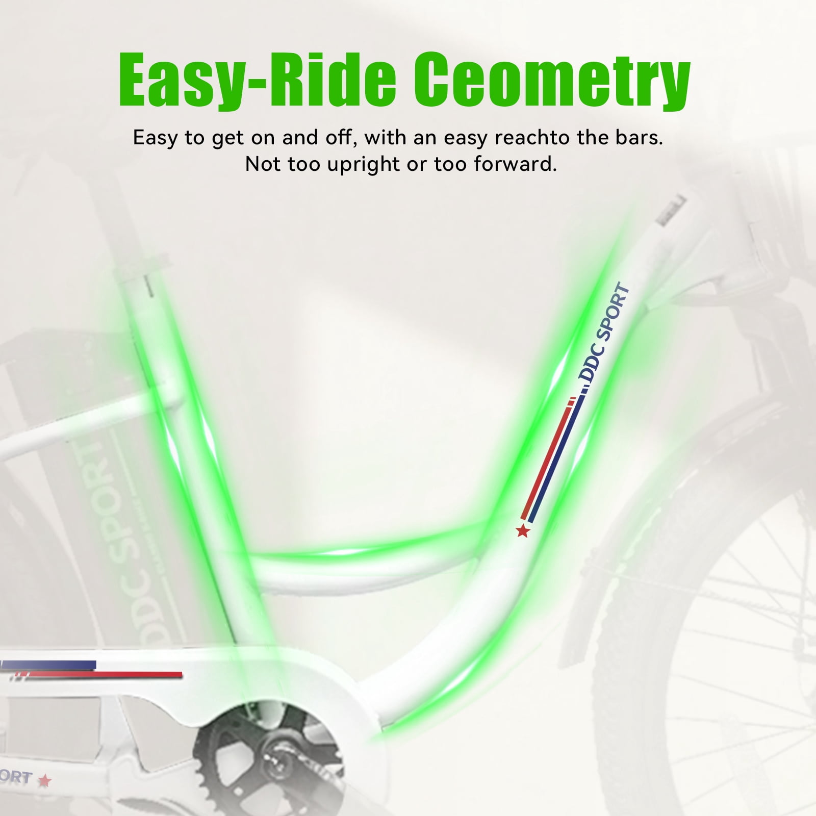 24 Inch Cruiser Electric Bike, E-Bike for Adults, Ebike with 36V 10.4AH Removable Battery, Step Through Ebike for Women Men,City Electric Bicycle,for City Commute