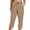 Khaki, variant on Tnhcen Women's Lightweight Drawstring Cargo Pants with Adjustable Cuff - Pre-Shrunk Cool Cotton Polyester - Spacious Pockets Comfy Workouts & Casual Style for S-2XL