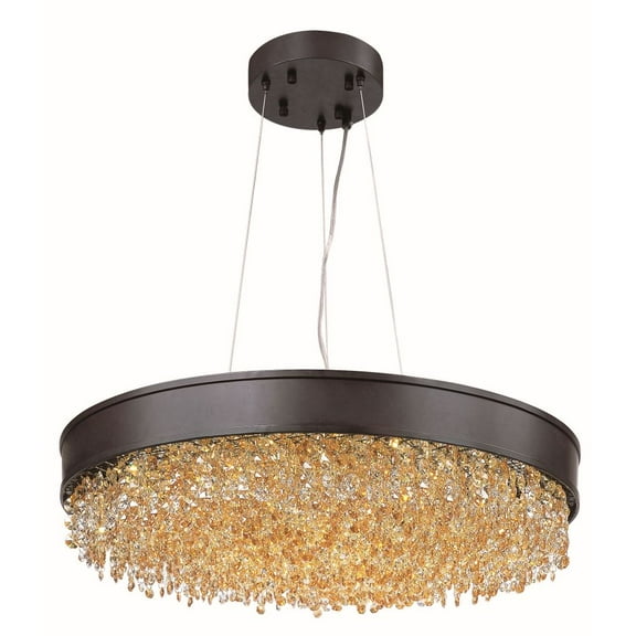 39655SHBZ Maxim Lighting Mystic-Pendant 1 Light-24 Inches wide by 6.75 inches high